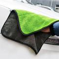 30x30 cm Car Double Layer Microfiber Towel - bike. 