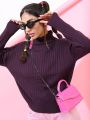 Pantoneclo Premium Women's High Neck Sweater / Cardigan / Pullover. 