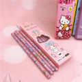Cartoon 12pcs boxed pencils collection Kurumi HB writing pencils elementary school children gifts prizes.