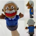 Cognition Teaching Educational Black Skin African Plush Toys Hand Puppet Plush Hand Puppet Finger Dolls Finger Puppets.