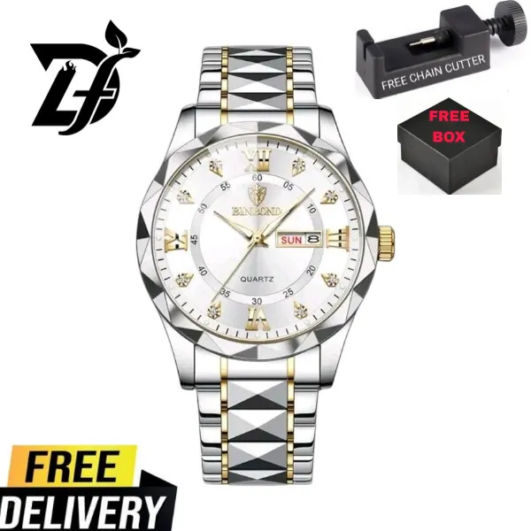 POYDAGAR%20615%20Diamond%20Cut%20Watch%20For%20Men%20Waterproof%20Calendar%20Luminous%20Stainless%20Steel%20Band%20Wrist%20Watch%20Fashion%20Business%20Quartz%20Watch%20Man%20With%20FREE%20BOX%20-%20Image%206