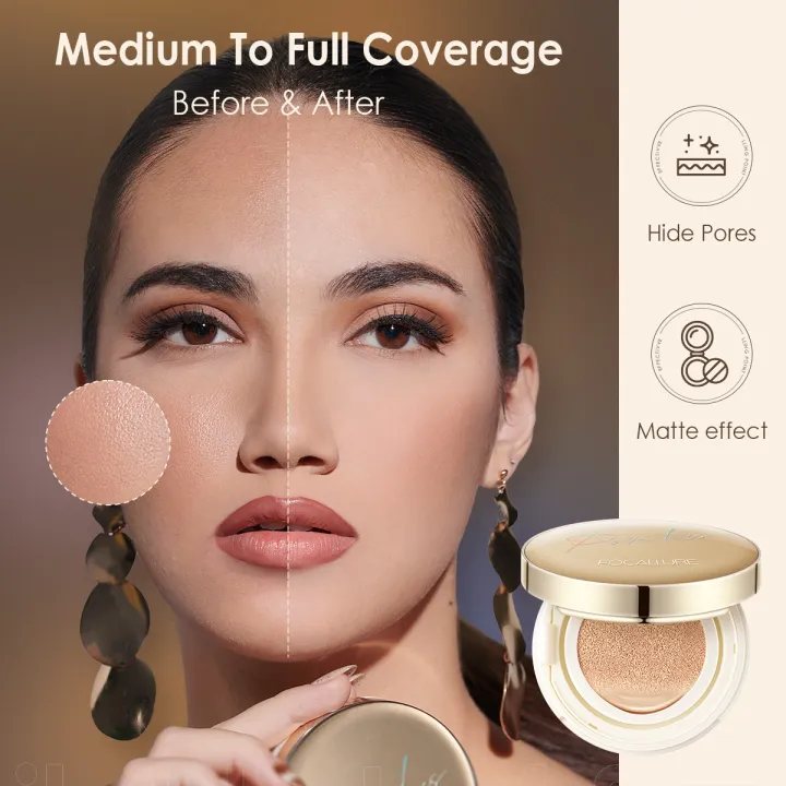 FOCALLURE%20Air%20Cushion%20Poreless%20BB%20Cream%20Waterproof%20Long%20Lasting%20Brighten%20Face%20Concealer%20Matte%20Foundation%20Cosmetics%20With%20Puff%20-%20Image%202