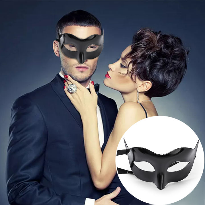 Men's%20Half%20Face%20Mask%20Zorro%20Masquerade%20Adult%20Performance%20Half%20Face%20Handsome%20Halloween%20Masks%20-%20Image%204