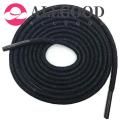 1 Pair Dia 4mm Thick Round Solid Wax Shoelaces Mountain Climbing Waxed Shoe Laces String Dress Leather Shoe Boots Sneaker 60cm,80cm,100cm,120cm,140cm,160cm.