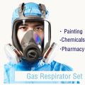 Gas mask full face mask respirator paint chemical pesticide laboratory dust multifunctional applicable to 3M 6800 gas mask filte.