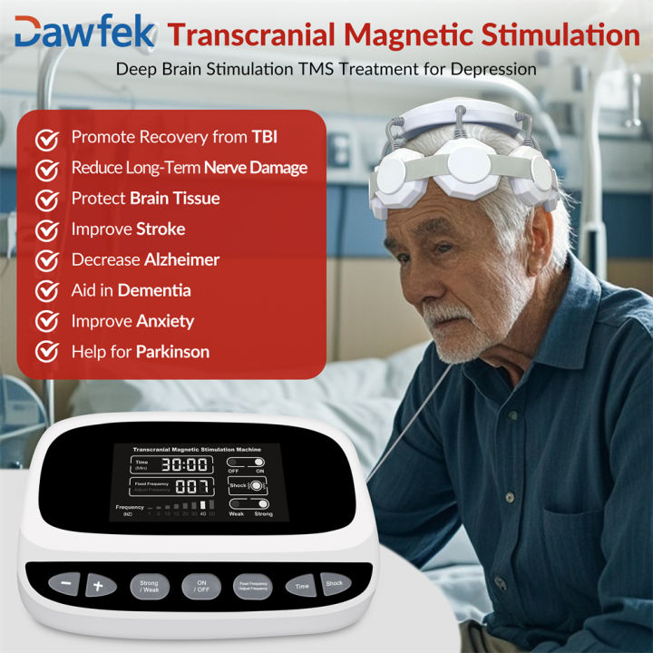 Dawfek rTMS for Anxiety Home Remedy Anxiety Depression Management of Bipolar I Disorder Transmagnetic Stimulation Machine rTMS