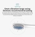 Rechargable High Quality USB 6 Modes Sonic Electric Toothbrush - PINK. 