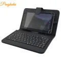 ph Universal Tablet Case With Keyboard Stand Function Travel Portable Sleeve Removable Keyboard Cover PU Leather Keyboard Folio Case Cover Compatible For 7/8 Inches IOS Android Windows System Tablet. 