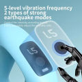 Electric Vibration Massage For Body Pain Relief Rechargeable Handheld Fascia Ring. 