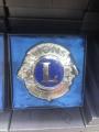 Lions club logo Lions club logo badge souvenir car modification in the net logo car logo electroplating gold version..
