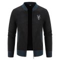 Men's Cardigan Sweaters Winter Casual Sweatercoats Jackets High Quality Men Thicker Warm Stand-up collar Fit Cardigans Coats 3XL. 