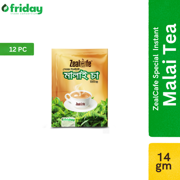 ZealCafe  Special Instant Malai Tea Premix (12pc)