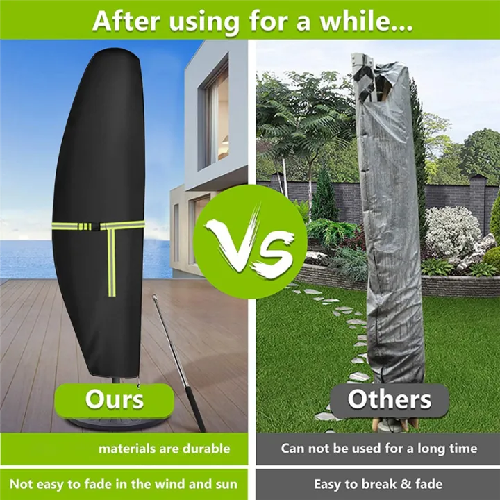 1%20Set%20420D%20Waterproof%20Outdoor%20Umbrella%20Cover%20Outdoor%20Parasol%20Cover%20Fits%20for%20Cantilever%20Offset%20Umbrella%20210%20X%2045%20X%2072/32%20cm%20-%20Image%203
