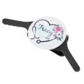 Stethoscope Name Tag Nursing Gifts Nurses Supplies Nurse's Day ID Card Identification Clip Tags Personalized Crystal Holder. 