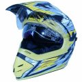 HELMET -SB-42 Bang Design Race Track A9 Yellow Graphics. 