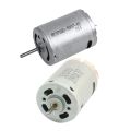 2 Pcs DC Motor: 1 Pcs -370SD-3550 DC Brush Motor 6-18V 8500 RPM & 1 Pcs High Speed Magnetic Motor, DC 12V 21000RPM.