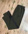 Premium Adidas three stripe trackpant by Shirtology Olive Black. 