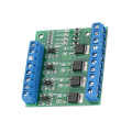 PWM MOS FET Module 4-Channel PLC Amplifier Circuit Board Driver 3-20V to 3.7-27VDC 10A. 