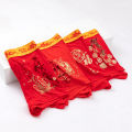 Year of Birth Men's Underwear Men's Boxer Modal Tiger New Big Red Boxer Shorts.