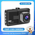 TOHAYIE 3 Inch 720PHD Car Dashcam Video Registrars Camera Night Vision DVR Auto Camcorder Dash Cam with G-Sensor Parking Monitoring (with 8G TF Card). 