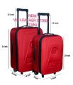 Family Size Trolley Case Long Lasting and 8 Wheel Waterproof and Washable medium Quality. 