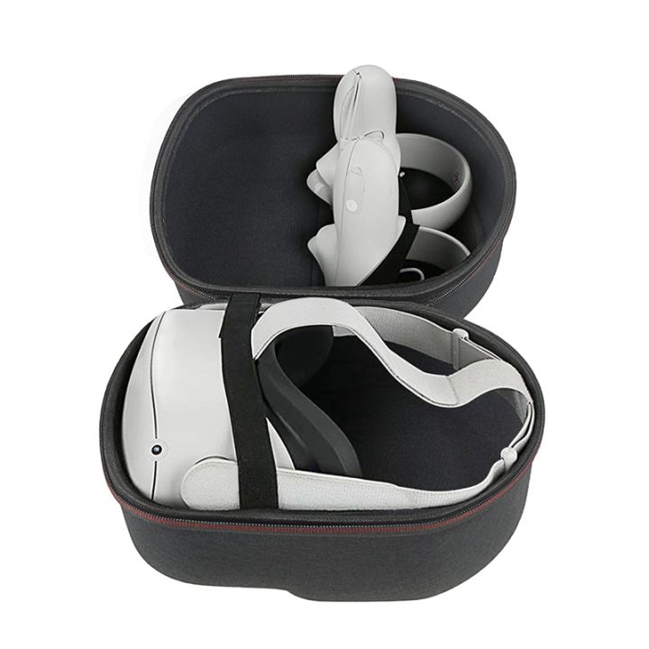 Storage%20Bag%20for%20Oculus%20Quest%202%20VR%20Headse%20Travel%20Carrying%20Case,%20Black%20-%20Image%205