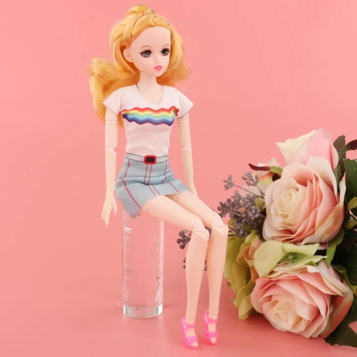 Girl%20Doll%2012%20Inch%2015%20Movable%20Joints%20Dolls%20for%20Age%203%204%205%206%207%20Year%20Old%20Girls%20Dolls%20Kids%20Dolls%20for%20Girls%20Baby%20Cute%20Doll%20Toy%20with%20Clothes%20and%20Shoes%20-%20Image%207