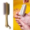 Foot File Brush Ergonomic Healthy Smooth Bristle Foot Dry Skin Exfoliate Remover.