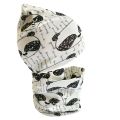 Autumn Winter Girl Baby Hat Cotton Boy Hat Scarf Set Children Beanies Cap Outdoor Warm Newborns Toddlers Caps Kids Head Cover. 