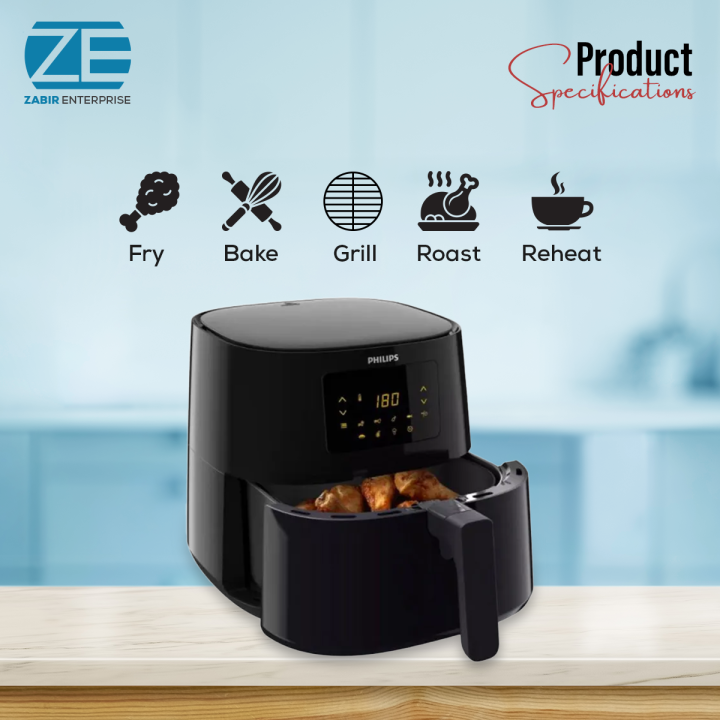 Philips%20Digital%20Display%20Touch%20Control%20Panel%206.2%20Ltr%20Air%20Fryer%20XL%20Size%20HD9270%20-%20Image%205