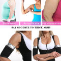 2Pc Sweat Sauna Arm Sleeves Body Shaper Slim Arms Hot Thermo Fat Burner Slimming Demoo. 