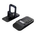 2x Mini Lap Stand Ergonomic Lightweight Durable Anti Slip Self Sticky Keyboard Riser Feet Lap Stand Heat Dissipation.