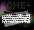 Wooting 60he Magnetic Switch Mechanical Keyboards Low Delay Full Dynamic Simulation Level Gaming Keyboard PC Esports Custom. 