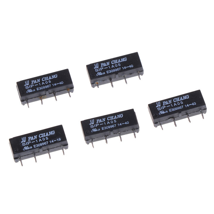 5Pcs 4pin 5v relay sip-1a05 reed switch relay for pan chang relay Cuilei
