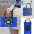 Silicone Hybrid PC Tablet Case with Holder & Shoulder Strap For Samsung Galaxy Tab A9.