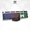 RGB Gaming Keyboard and Mouse-Light Up & LED Backlit Mechanical Keyboard & Mouse Combo-Rainbow Keyboard with 104 Keys- Gaming Mouse. 