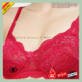 Fancy Lace Bridal Double Layered Non Padded & Non-Wired Seamed Medium Coverage Bra Ful Net Premium Bra.