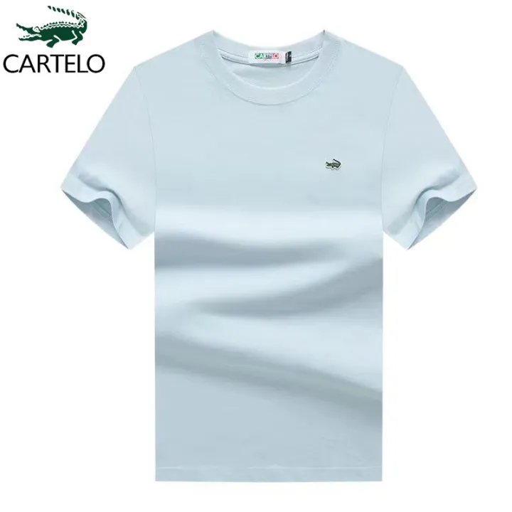CARTELO%20Brand%20Clothing%20Men's%20T-Shirts%20Summer%20New%20Short%20Sleeve%20Authentic%20Embroidered%20Cotton%20Round%20Neck%20Casual%20Bottoming%20Shirt%20-%20Image%206