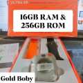 Ultra S9 / B31 / Z7s/B10 Silvery 5g Sim Supported  Android  Smartwatch With Dual Camera 16GB RAM 256GB ROM & 260* Rotating Camera Sl-14251. 