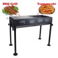 Premium Portable Japanese BBQ Grill Set Stainless steel 6-9 Person. 
