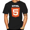 HTML 5 Shir - HTML Hypertext Markup Language Logo men T-shirt. 