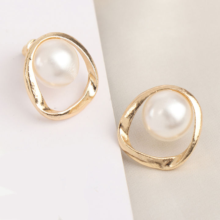 1Pair%20Pearl%20Earrings%20For%20Irregular%20Jewelry%20Earing%20Delicate%20Pearl%20Woman%20Earrings%20Luolong%20-%20Image%203