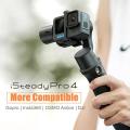 Professional 3-Axis Handheld Gimbal Stabilizer for GoPro OSMO DJ YI Cam Insta 360 Sony, Waterproof IPX4 Action Camera Tripod. 