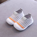 Summer Soft Breathable Baby Shoes Knitting Mesh Anti-Slip Sole Infant Flats. 