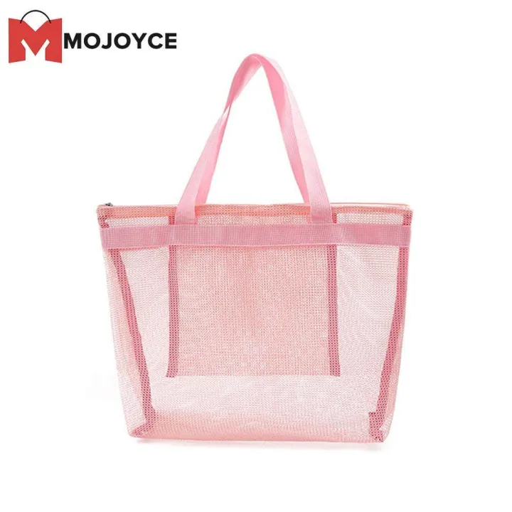 Women%20Transparent%20Handbags%20Large%20Shopping%20Beach%20Totes%20Mesh%20Shoulder%20Bags%20-%20Image%202