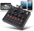 V8 Audio Mixer External USB Sound Cards for Mobile phone /PC - Recording. 