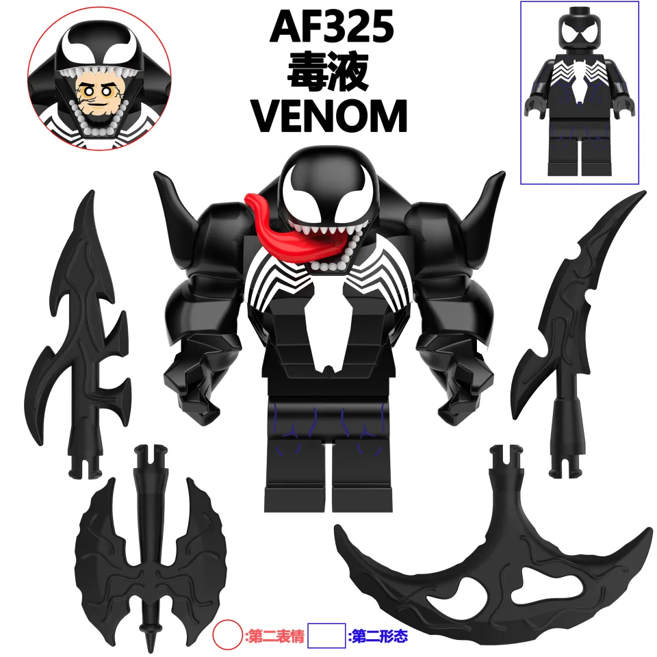 AF321-326 Marvel Venom Building blocks Carnage RIOT ANTI-Venom Blocks  Bricks Figure Mini Figurines Superhero Series Character Children's Puzzle  Assembly Block Toys 4 Weapons Kid Doll Toys | Daraz.com.bd