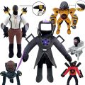 Skibidi Toilet Titans TV Man Speakerman Cameraman Plush Toy Titans Drill Man Clock Speaker Man Camera Man Plushie Soft Toy. 