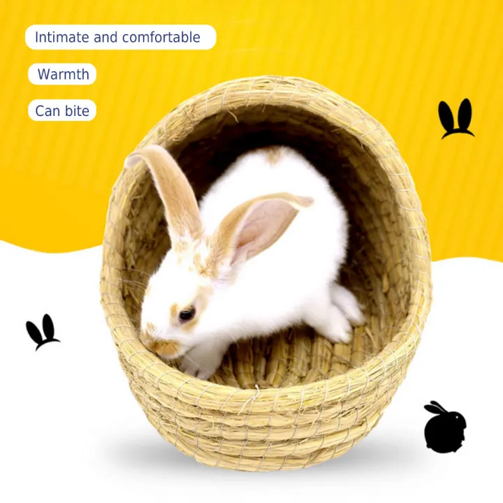 Rabbit%20Grass%20House%20Hamster%20Grass%20Nest%20Robust%20Handwoven%20Grass%20Tunnel%20Hut%20Sleeping%20Nest%20-%20Image%204