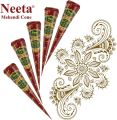Neeta Mehedi Cone Art 12 Count Pack of 1. 